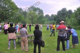 大型野餐,欢乐时光与美食共享的完美融合